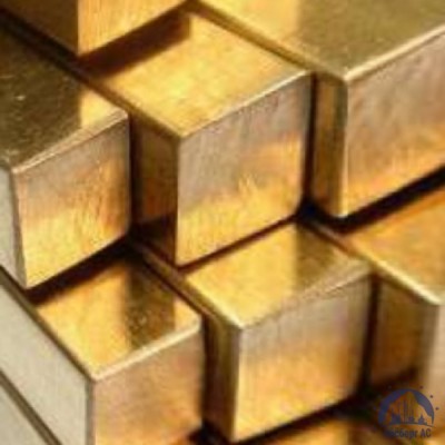 Квадрат латунный 3,5х3,5 мм ЛМЦ58-2 ГОСТ 2060 купить в Кургане