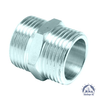 Ниппель нержавеющий Ду 15 1/2'' AISI 316 купить в Кургане