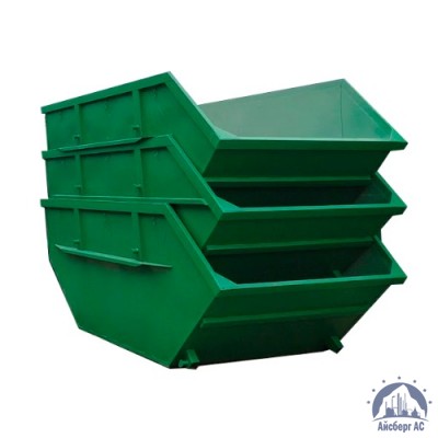 Бункер накопитель 8 м3 – мусорный контейнер “лодочка” купить в Кургане