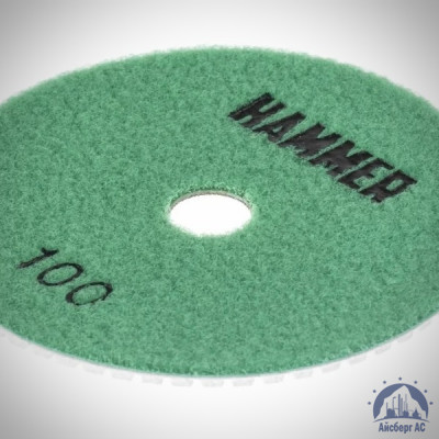 Диск полировальный алмазный 125 мм P100 HAMMER, 206-212 купить в Кургане