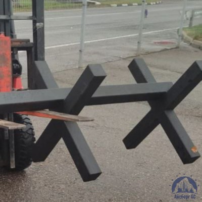 Дорожное заграждение оцинкованное противотанковое "Ёж" ПП купить в Кургане